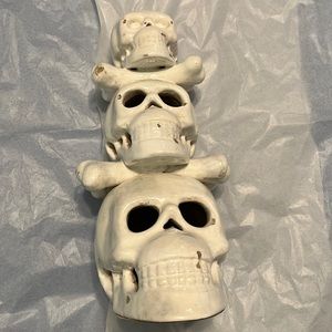 Pottery barn Halloween candle holder!